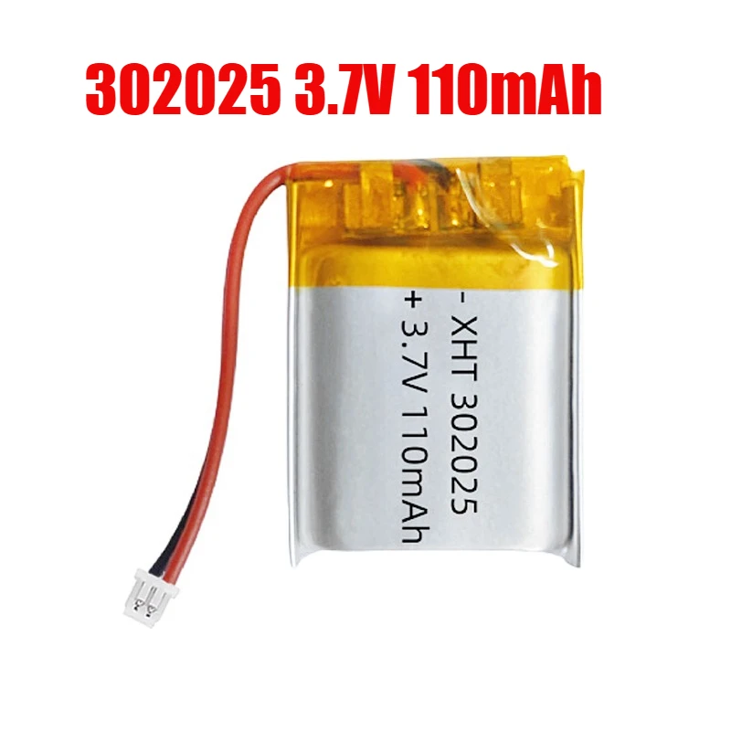 1-4pcs 302025 Battery 110mAh 3.7V Lithium Polymer Battery for Smart Watch Flashlight Electric Toy Speaker Headset Led Light GPS
1-4pcs 302025 Battery 110mAh 3.7V Lithium Polymer Battery for Smart Watch Flashlight Electric Toy Speaker Headset Led Light GPS