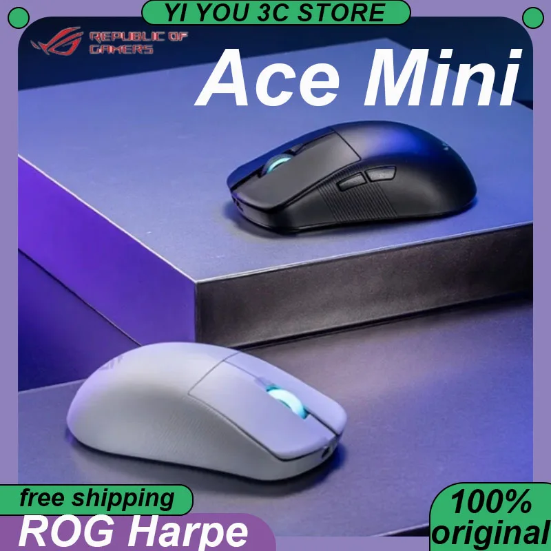 Rog Harpe Ace Mini Wireless Mouse AimPointPro Sensor Lightweight 8K Tri-mode Long-endurance PC Esports Mice Laptop Accessories
Rog Harpe Ace Mini Wireless Mouse AimPointPro Sensor Lightweight 8K Tri-mode Long-endurance PC Esports Mice Laptop Accessories