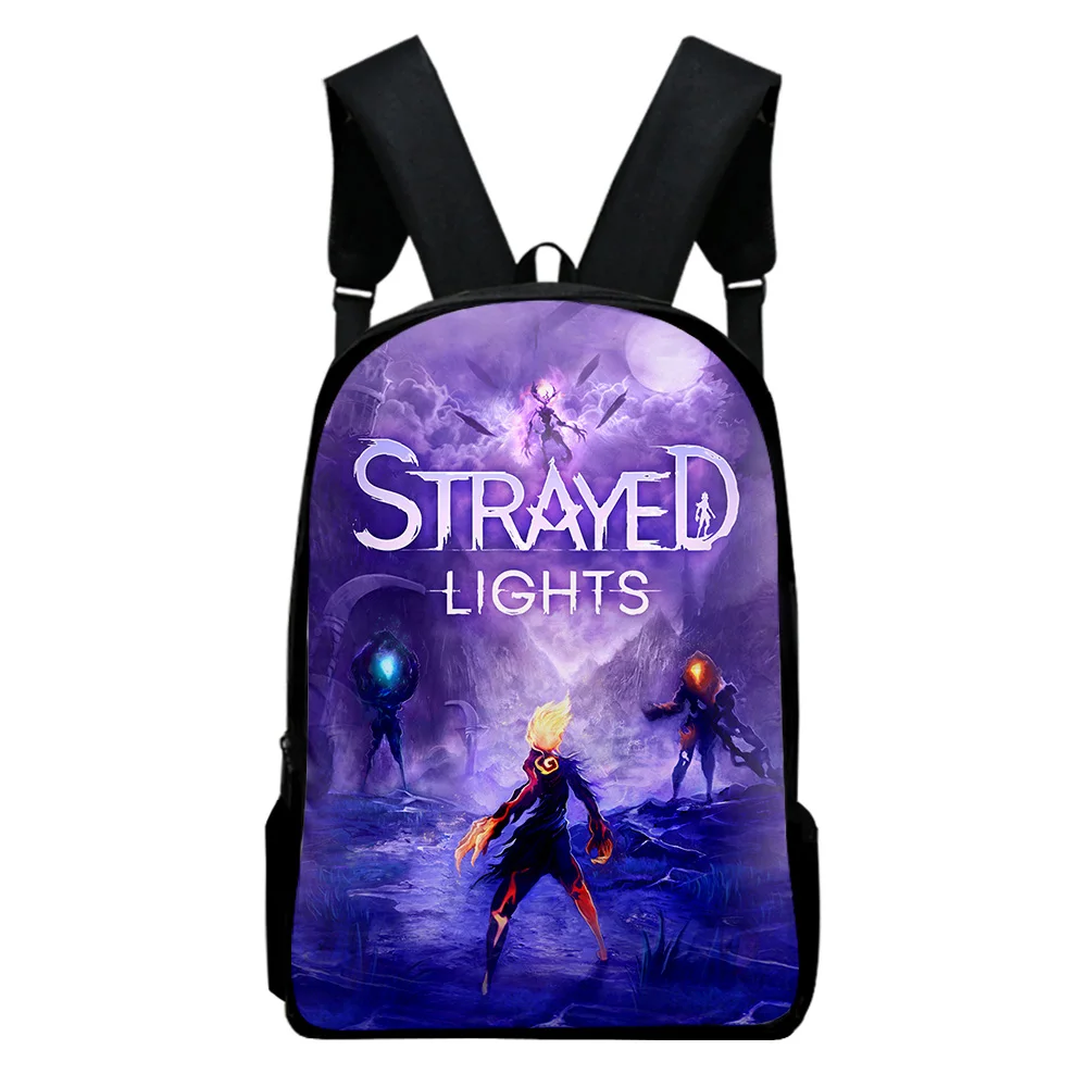 Strayed Lights Game Backpack School Bag Adult Kids Bags 2023 Casual Style Daypack Harajuku Bags
Strayed Lights Game Backpack School Bag Adult Kids Bags 2023 Casual Style Daypack Harajuku Bags