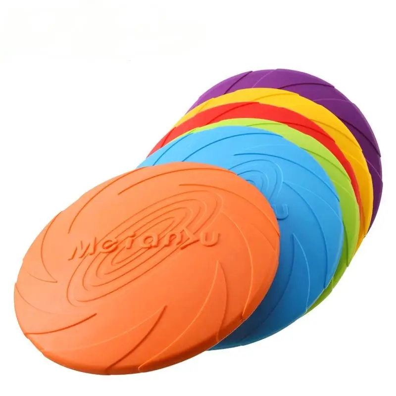 Multicolor Frisbeed Dog Toy Fashion Pet Dog Silicone Game Flying Discs Trainning Interactive Toys Pet Supplies Flying Disc 
Multicolor Frisbeed Dog Toy Fashion Pet Dog Silicone Game Flying Discs Trainning Interactive Toys Pet Supplies Flying Disc