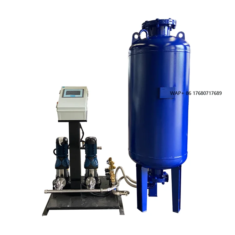 Atmospheric Pressurization Water Supply and Degassing Device
Atmospheric Pressurization Water Supply and Degassing Device