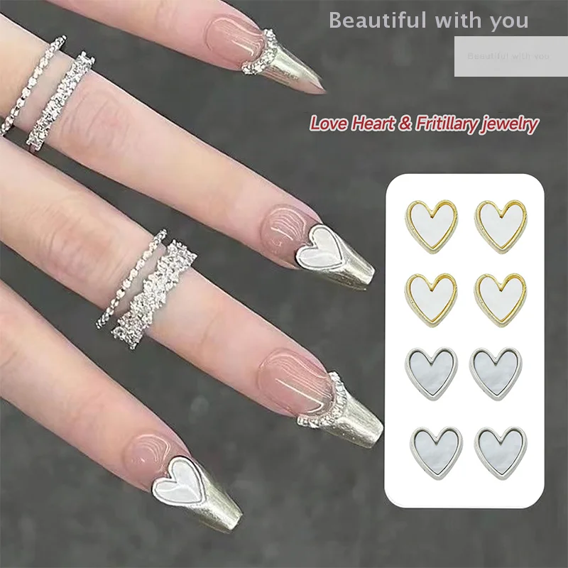 10Pcs Nail Art Metal Creative Love Heart Charms Rhinestones DIY Craft For Nail 3D Decorations Jewelry
10Pcs Nail Art Metal Creative Love Heart Charms Rhinestones DIY Craft For Nail 3D Decorations Jewelry