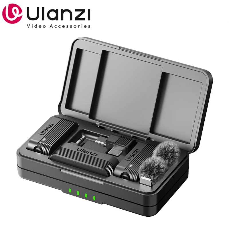 Ulanzi A100 Wireless Lavalier Lapel Mircophone for Camera Iphone 16 15 Pro Max Android DJI Action Pocket 3 with Dual Record Live
Ulanzi A100 Wireless Lavalier Lapel Mircophone for Camera Iphone 16 15 Pro Max Android DJI Action Pocket 3 with Dual Record Live