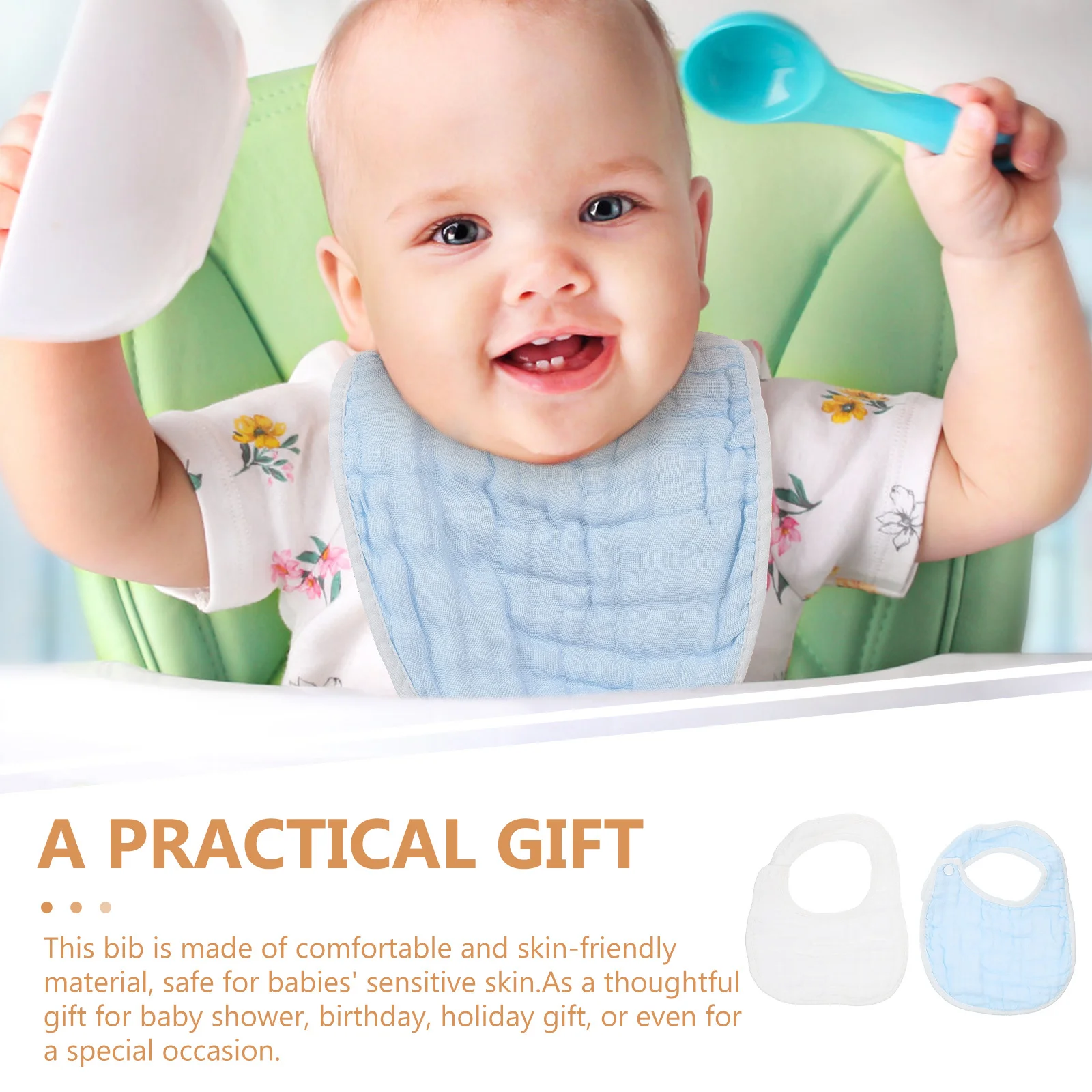 2 шт., хлопковые марлевые детские нагрудники, мягкие удобные нагрудники для младенцев, U-образный дизайн, защитная впитывающая бандана для мальчиков и девочек 0-6 месяцев
2 шт., хлопковые марлевые детские нагрудники, мягкие удобные нагрудники для младенцев, U-образный дизайн, защитная впитывающая бандана для мальчиков и девочек 0-6 месяцев