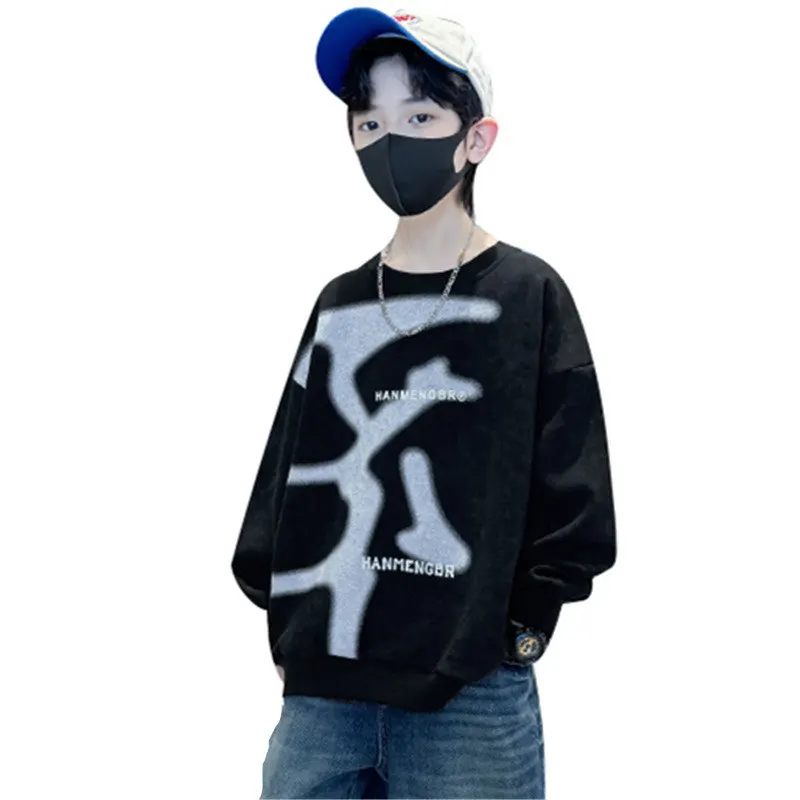 New Arrivals 2024 Autumn/Spring Boys Korean Sweatshirts Letter Print Hot Selling Kids Casual Clothes Long Sleeved Sport Tshirts
New Arrivals 2024 Autumn/Spring Boys Korean Sweatshirts Letter Print Hot Selling Kids Casual Clothes Long Sleeved Sport Tshirts