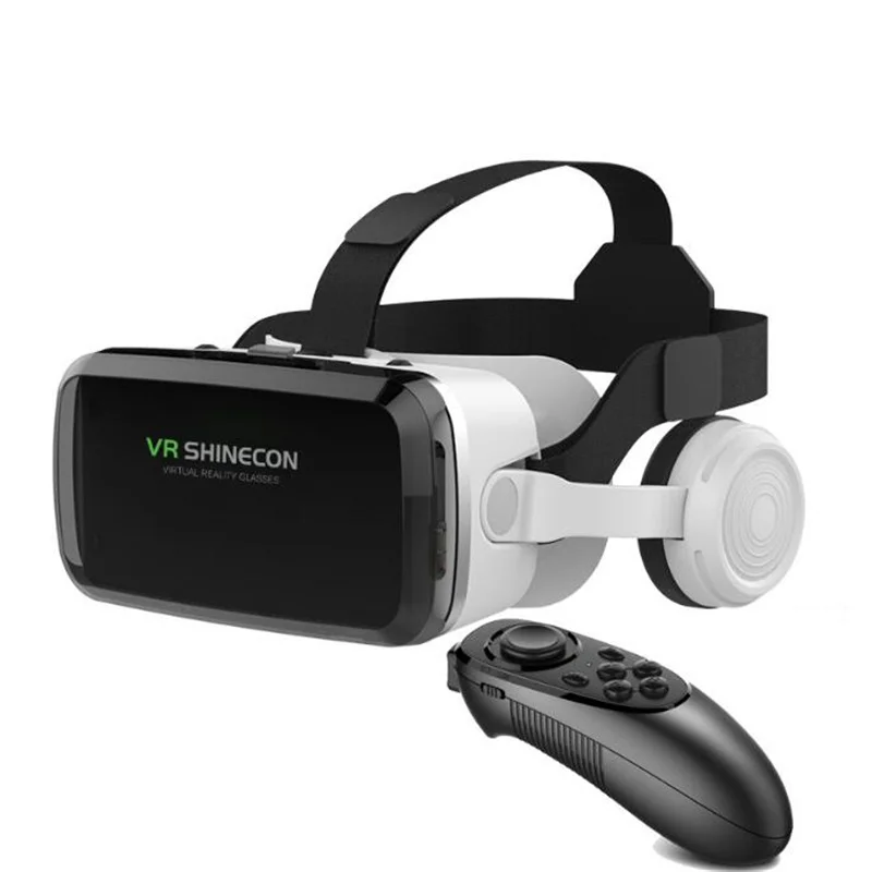 VR SHINECON Тысяча волшебных зеркальных очков виртуальной реальности G04BS Bluetooth-гарнитура Версия 3D виртуальной реальности шлем смартфон + джойстик
VR SHINECON Тысяча волшебных зеркальных очков виртуальной реальности G04BS Bluetooth-гарнитура Версия 3D виртуальной реальности шлем смартфон + джойстик
