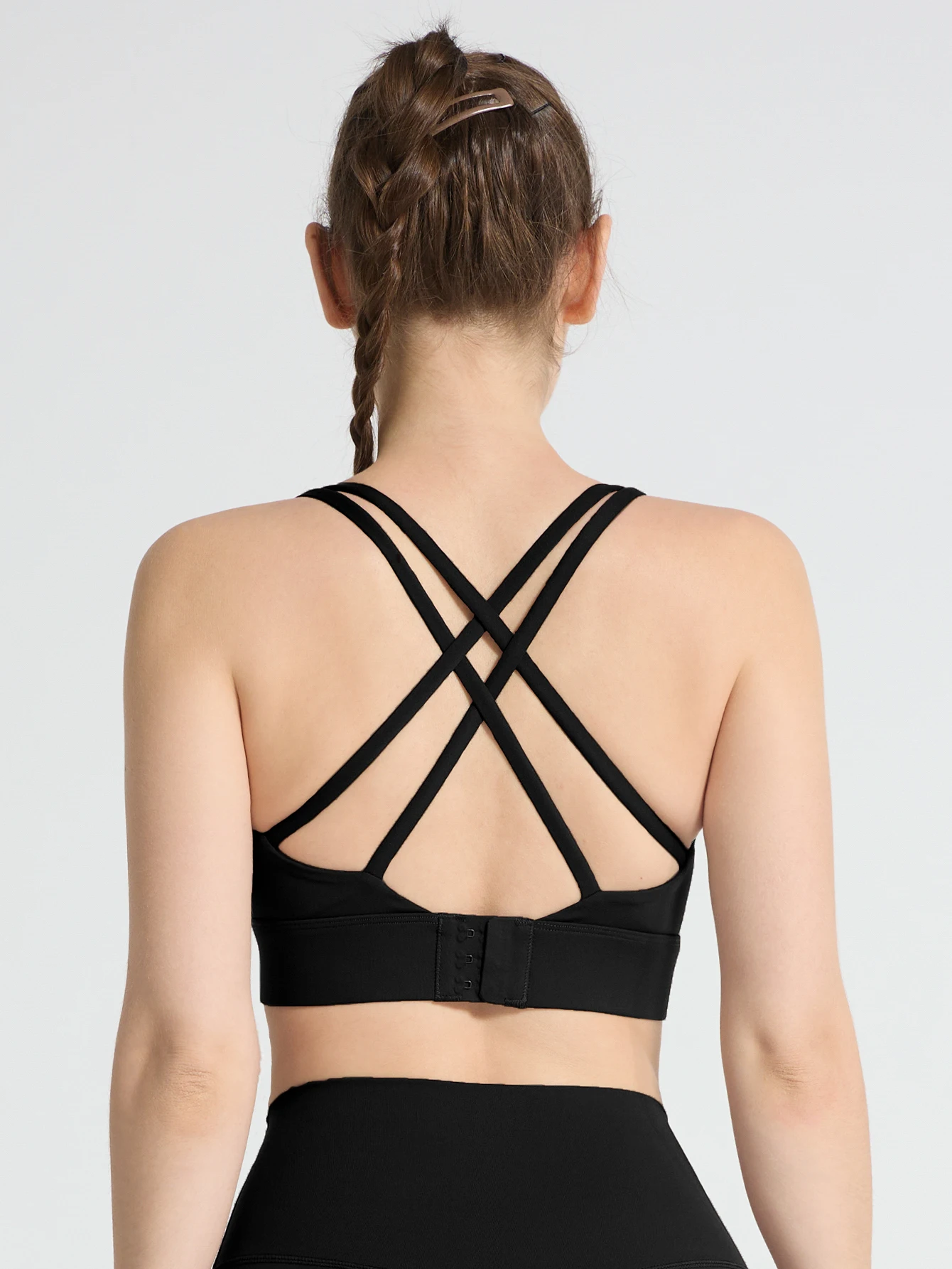 Classic Solid Color Fitness Sport Bra Sexy Cross Back Adjustable Yoga Vest Breathable Jogging Fitness Pilates Outdoor Sports Bra
Classic Solid Color Fitness Sport Bra Sexy Cross Back Adjustable Yoga Vest Breathable Jogging Fitness Pilates Outdoor Sports Bra
