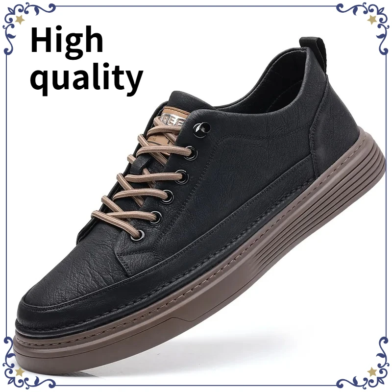 Высококачественные мужские кожаные повседневные туфли, удобные легкие модные кроссовки, мягкие туфли для вождения, мужская новинка, горячая распродажа, обувь больших размеров
Высококачественные мужские кожаные повседневные туфли, удобные легкие модные кроссовки, мягкие туфли для вождения, мужская новинка, горячая распродажа, обувь больших размеров