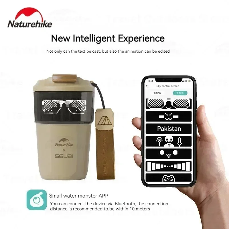 Naturehike Outdoor Water Cup Stainless Steel 316 Leisure Coffee 350ml Camping Teacup Intelligence Screen Thermos equipment
Naturehike Outdoor Water Cup Stainless Steel 316 Leisure Coffee 350ml Camping Teacup Intelligence Screen Thermos equipment