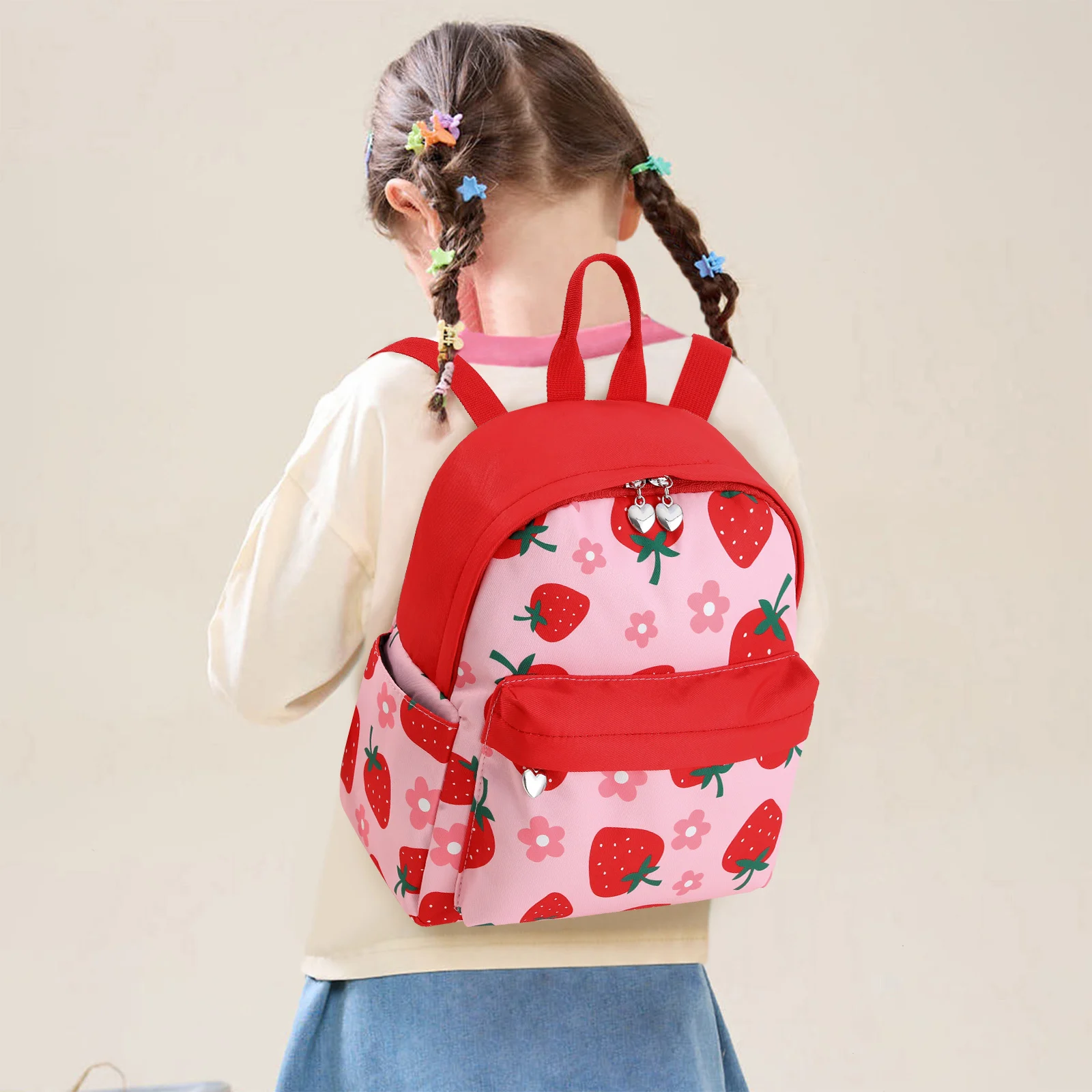 Cute Mini Strawberry Backpack Purse for Women Girls Lightweight Casual Daypack Small Bookbag for Teen Girls Shopping Travel
Cute Mini Strawberry Backpack Purse for Women Girls Lightweight Casual Daypack Small Bookbag for Teen Girls Shopping Travel