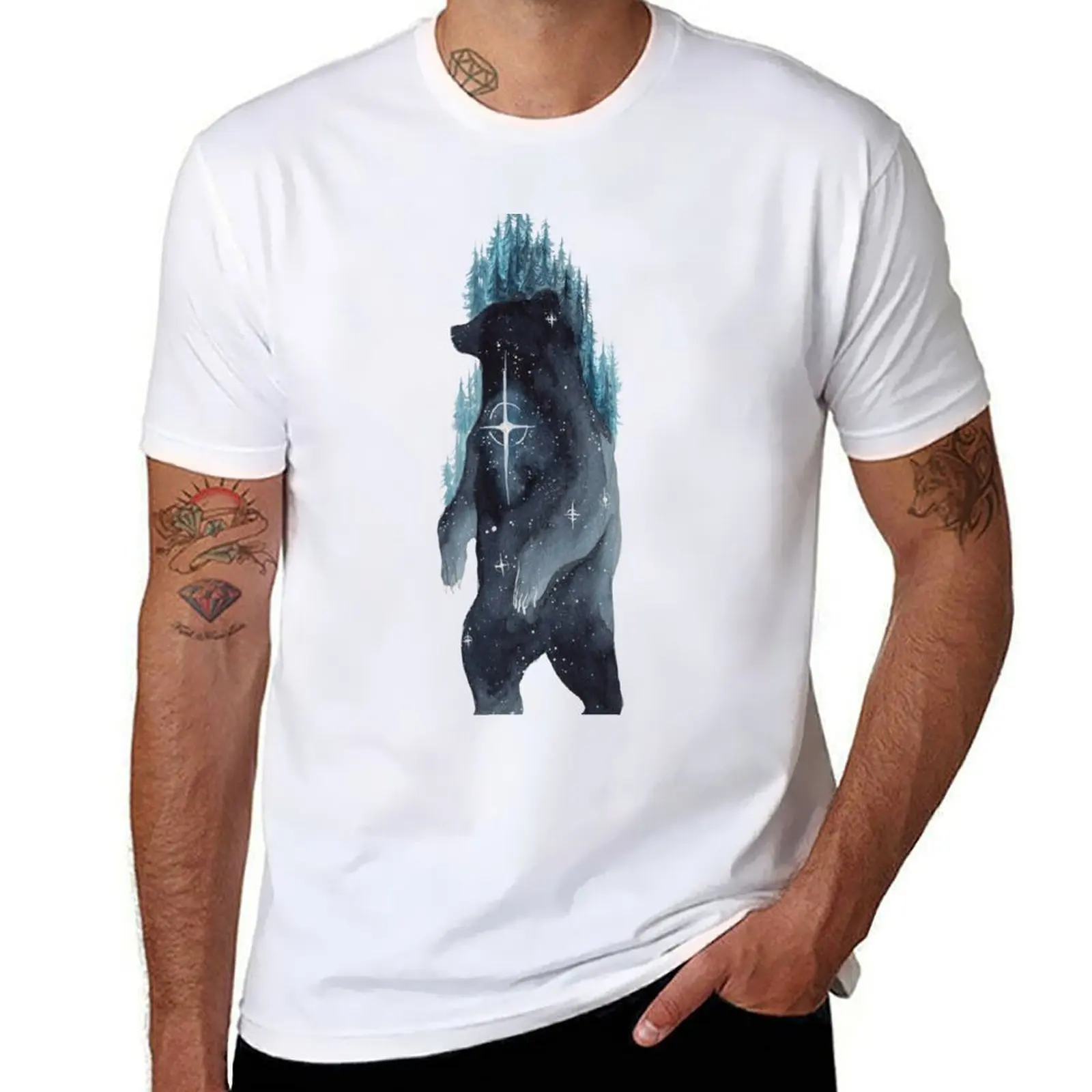 Mountain Bear T-Shirt oversizeds hippie clothes Blouse vintage graphic tee workout shirts for men
Mountain Bear T-Shirt oversizeds hippie clothes Blouse vintage graphic tee workout shirts for men