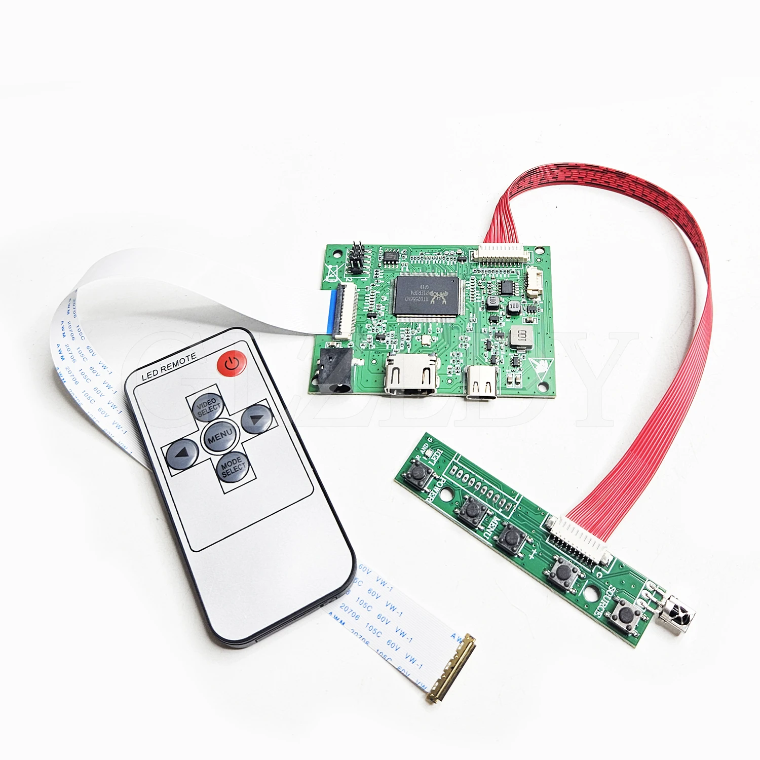 HDMI Type-C To EDP Driver Board EDP 30P 60hz LCD Controller Board DIY Portable laptop Display 1920*1080 1366*768 1280*800
HDMI Type-C To EDP Driver Board EDP 30P 60hz LCD Controller Board DIY Portable laptop Display 1920*1080 1366*768 1280*800
