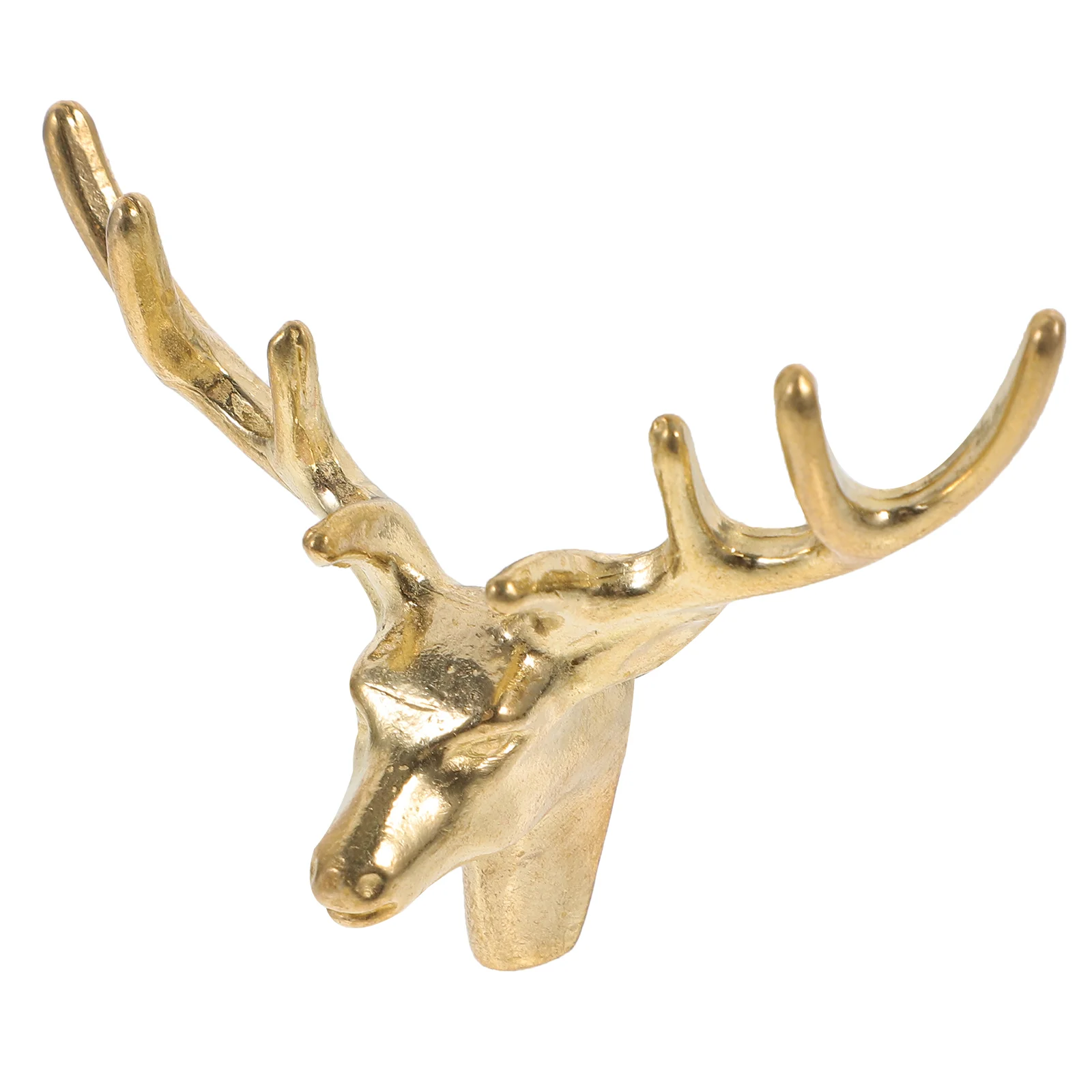 Replacement Furniture Pulls Deer Head Drawer Handle Retro Decor Knobs for Dresser Golden Brass
Replacement Furniture Pulls Deer Head Drawer Handle Retro Decor Knobs for Dresser Golden Brass