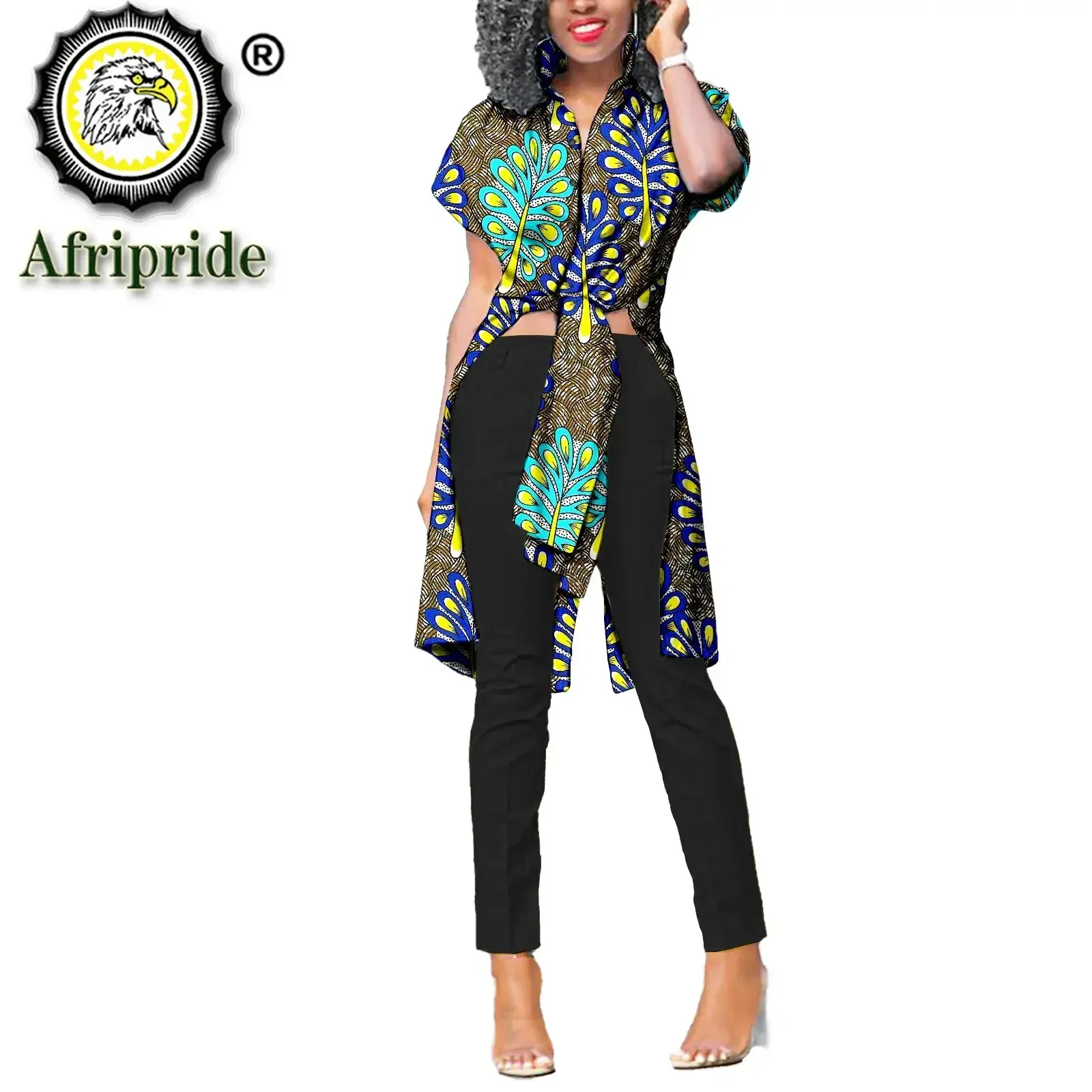 African Clothes for Women Short Sleeve Dashiki Blouse Ankara Print Crop Top Sexy Party Summer Bazin Riche Shirt Dress S2122002
African Clothes for Women Short Sleeve Dashiki Blouse Ankara Print Crop Top Sexy Party Summer Bazin Riche Shirt Dress S2122002