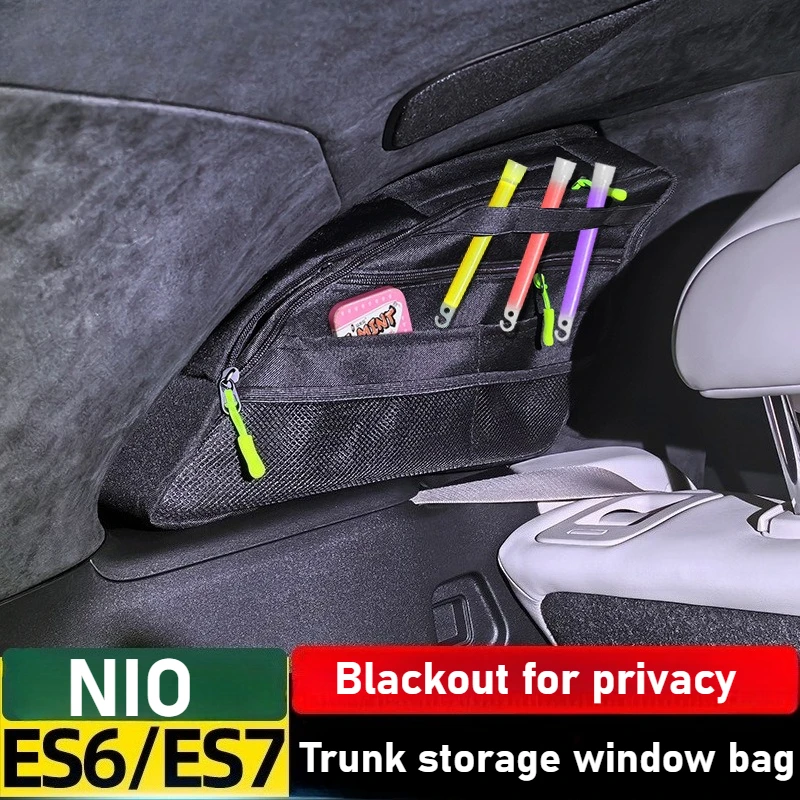 For NIO ES6 ES7 car trunk side window bag expansion storage bag car storage window storage bag accessories
For NIO ES6 ES7 car trunk side window bag expansion storage bag car storage window storage bag accessories