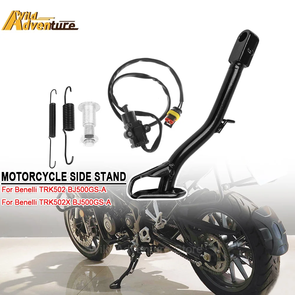 Parking Side Stand Kickstand With Spring Kit For Benelli TRK502 TRK 502 TRK502X TRK502x TRK 502 X Motorcycle Side Stand Support
Parking Side Stand Kickstand With Spring Kit For Benelli TRK502 TRK 502 TRK502X TRK502x TRK 502 X Motorcycle Side Stand Support