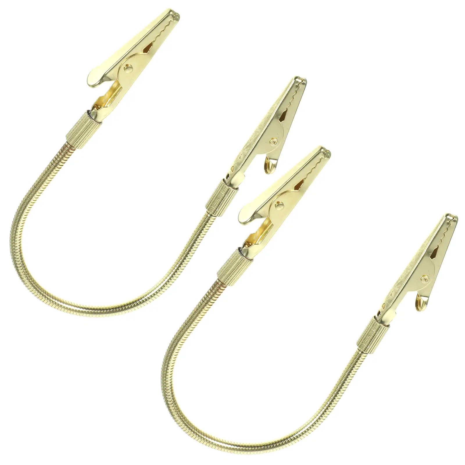 2 Pcs Alligator Clamps Photo Holder Clips for Pictures Wall Wire Holders Cords DIY Double Ends Soldering Electric Memo
2 Pcs Alligator Clamps Photo Holder Clips for Pictures Wall Wire Holders Cords DIY Double Ends Soldering Electric Memo