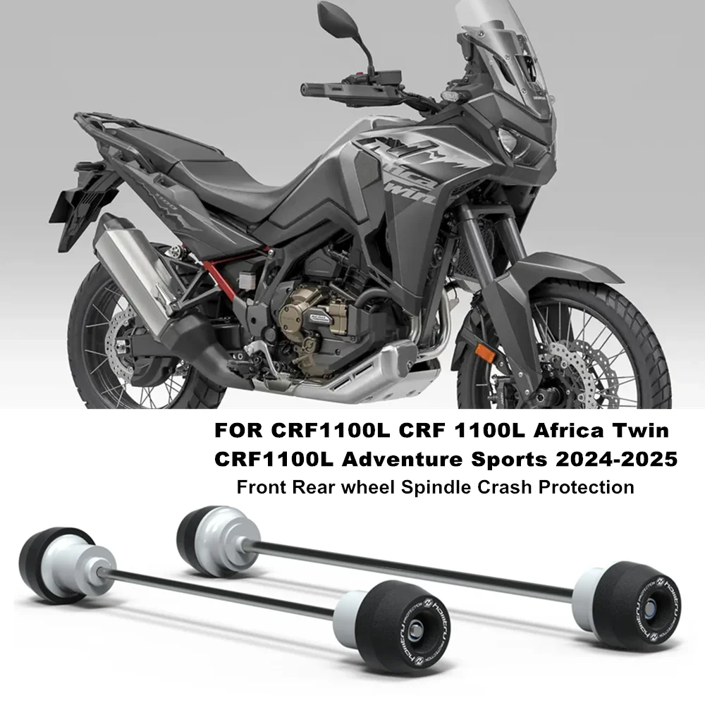 For Honda CRF1100L CRF 1100L Africa Twin CRF1100L ADV Adventure Sports 2024 2025 Motorcycle Front Rear Axle Fork Crash Sliders
For Honda CRF1100L CRF 1100L Africa Twin CRF1100L ADV Adventure Sports 2024 2025 Motorcycle Front Rear Axle Fork Crash Sliders