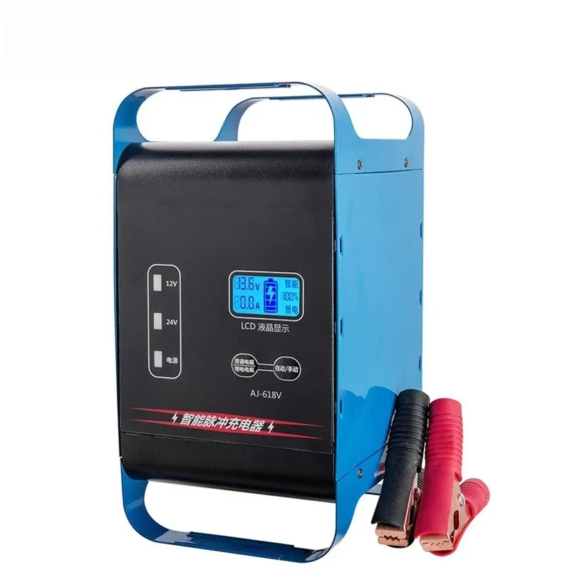 Smart Battery Charger 12V/24V Automotive Battery Charger 400W Quick Charge Battery Charge Device for Car Truck Motorcycle
Smart Battery Charger 12V/24V Automotive Battery Charger 400W Quick Charge Battery Charge Device for Car Truck Motorcycle