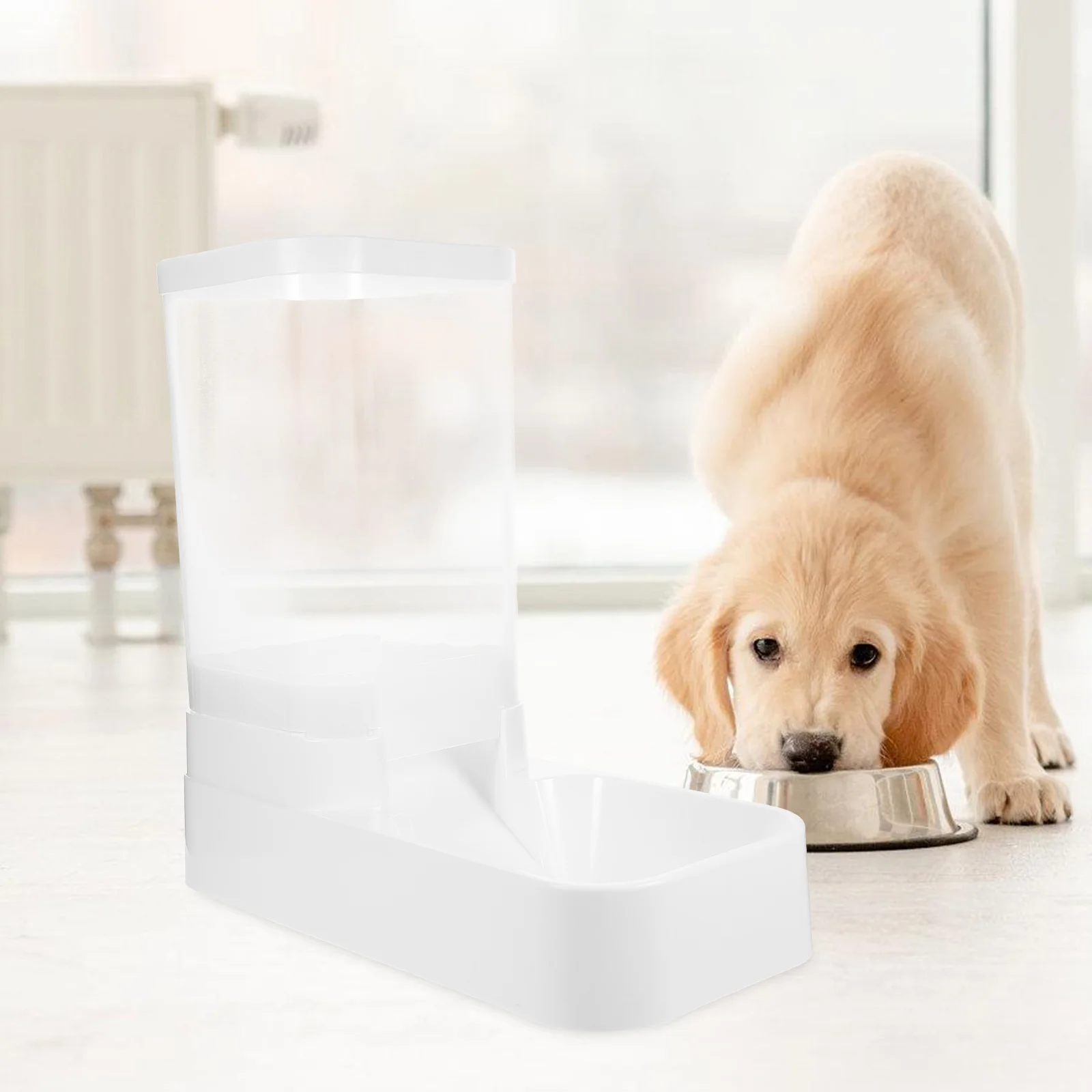 Automatic Pet Feeder Large Capacity Blue Easy Dog Rabbit Feeder Safe Material Food Container Washable
Automatic Pet Feeder Large Capacity Blue Easy Dog Rabbit Feeder Safe Material Food Container Washable