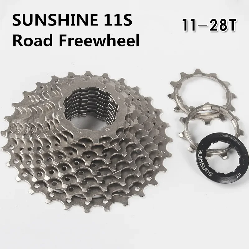 Дорожный велосипед SUNSHINE, 11 скоростей, 11-28T, кассета, свободное колесо, Высокопрочное, сталь, Нихром, серебро, свободное колесо, велосипедные запчасти
Дорожный велосипед SUNSHINE, 11 скоростей, 11-28T, кассета, свободное колесо, Высокопрочное, сталь, Нихром, серебро, свободное колесо, велосипедные запчасти