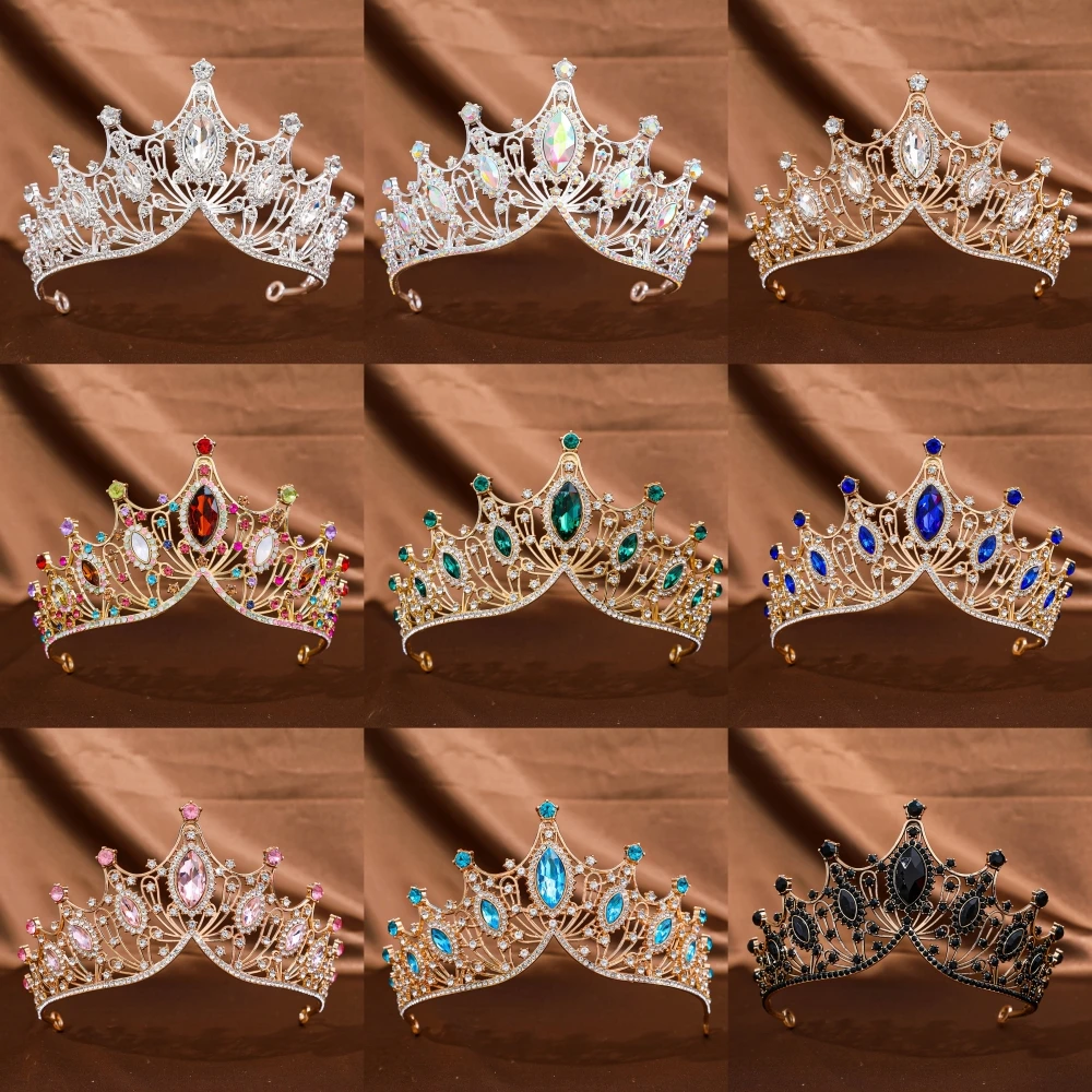 Барочные хрустальные тиары и короны, ободок для женщин, для вечеринок, выпускных, свадеб, аксессуары для волос, ювелирные изделия, корона, тиара, подарок
Барочные хрустальные тиары и короны, ободок для женщин, для вечеринок, выпускных, свадеб, аксессуары для волос, ювелирные изделия, корона, тиара, подарок