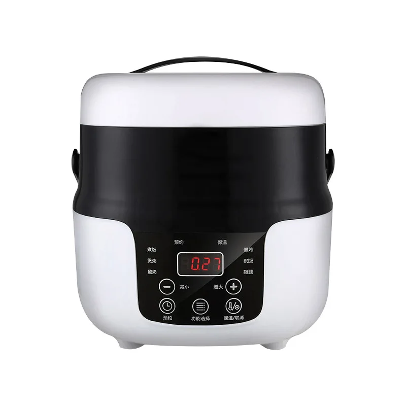 Rice Cooker 2L Multifunctional Small Capacity Car Rice Cooker
Rice Cooker 2L Multifunctional Small Capacity Car Rice Cooker