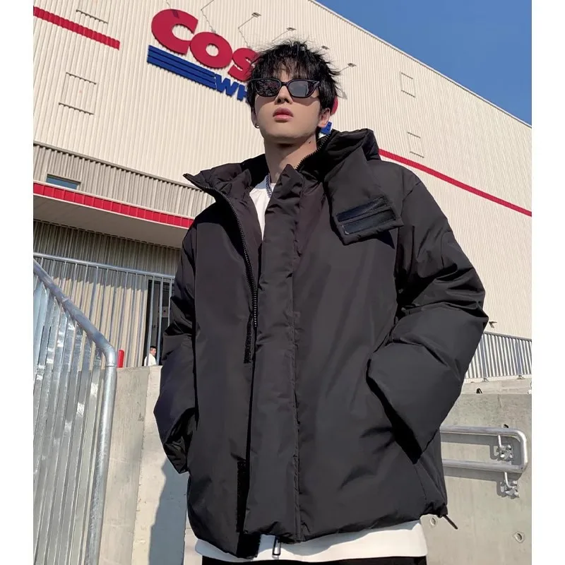 Мужская утепленная зимняя хлопковая куртка с капюшоном, теплая, морозостойкая, повседневная, с длинными рукавами, молодежная, Cleanfit
Мужская утепленная зимняя хлопковая куртка с капюшоном, теплая, морозостойкая, повседневная, с длинными рукавами, молодежная, Cleanfit