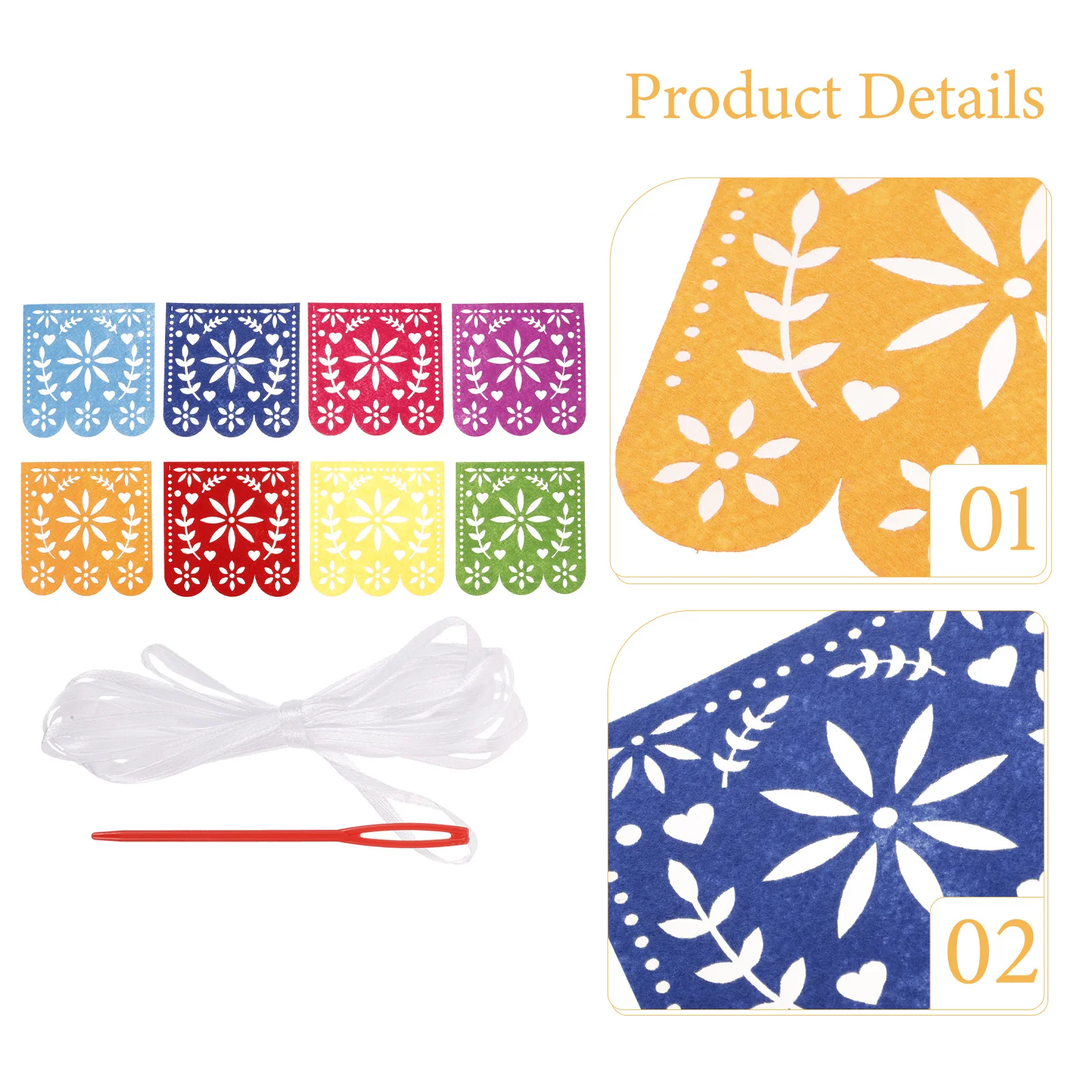 Pinata Colorful Flags Decorations Carnival Party Non-woven Felt Mexican Banners Day Dead Square Triangle Banner Fiesta
Pinata Colorful Flags Decorations Carnival Party Non-woven Felt Mexican Banners Day Dead Square Triangle Banner Fiesta