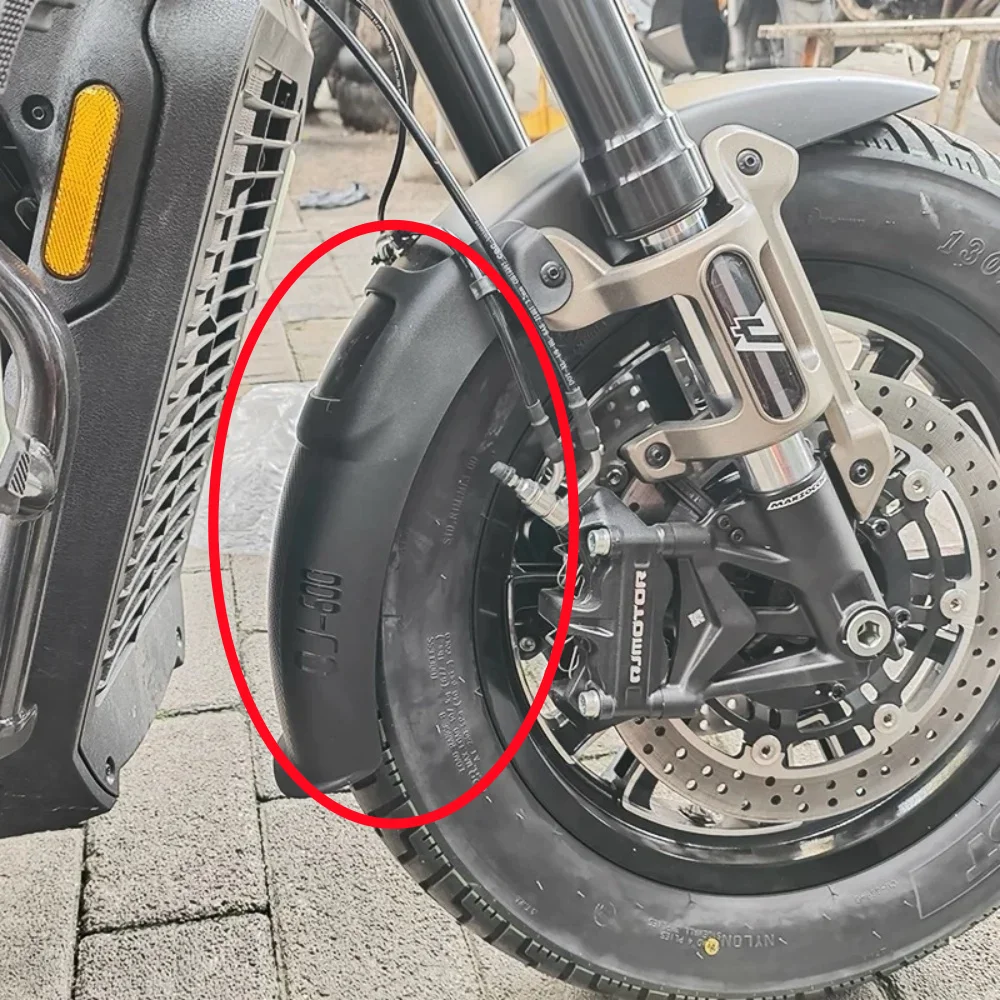 For QJMOTOR Flash 600 Front fender extension mudguard QJ600-12B modified mudguard to prevent mud and water splashing
For QJMOTOR Flash 600 Front fender extension mudguard QJ600-12B modified mudguard to prevent mud and water splashing
