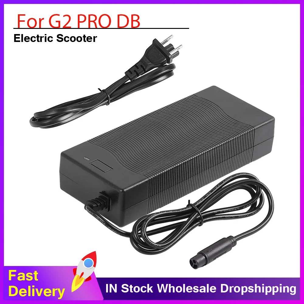 54.6V 2A Charger For KUGOO Kukirin G2 PRO DB Charger EU US Plug Electric Scooter Battery Charger Accessories Parts
54.6V 2A Charger For KUGOO Kukirin G2 PRO DB Charger EU US Plug Electric Scooter Battery Charger Accessories Parts