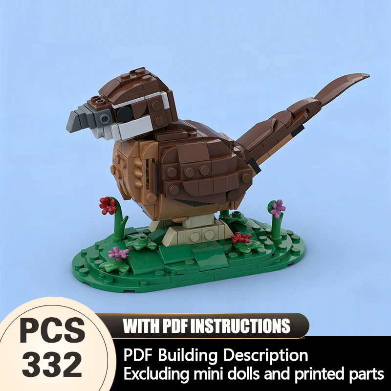 Creators Animal Series Model MOC Building Bricks Carolina Wren Modular Technology Gifts Holiday Assemble Children Toys Suit
Creators Animal Series Model MOC Building Bricks Carolina Wren Modular Technology Gifts Holiday Assemble Children Toys Suit