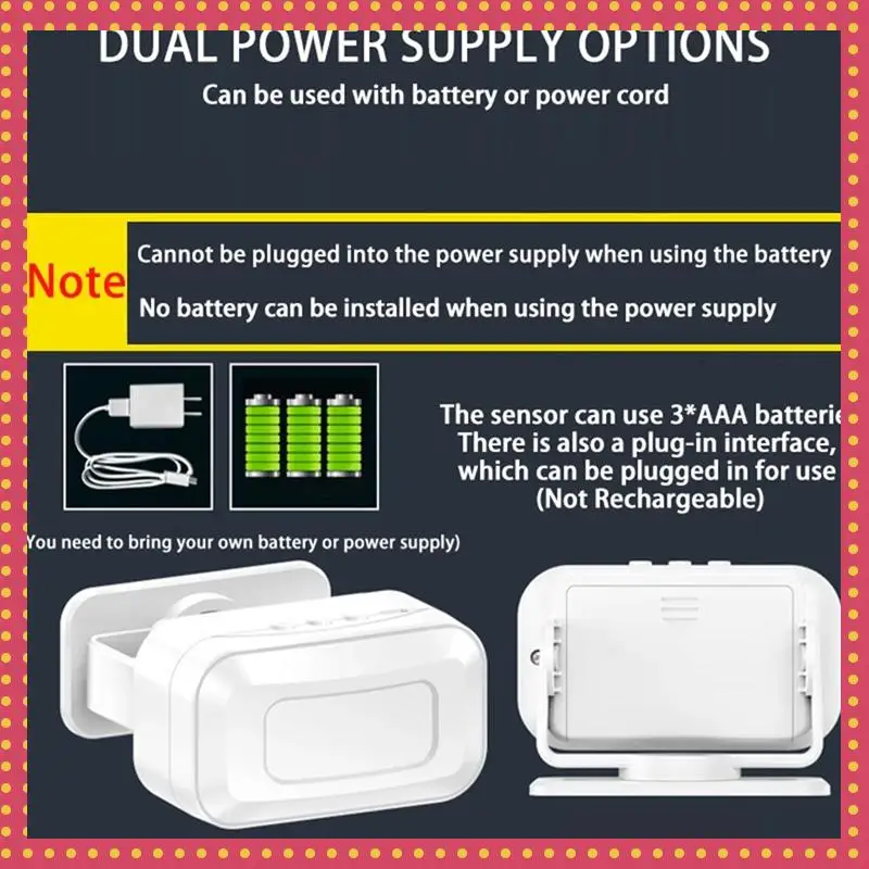 B74A Rechargeable Smart Welcome Doorbell Welcome Sensor Wireless Welcome Doorbell Voice Reminder For Store Entrance
B74A Rechargeable Smart Welcome Doorbell Welcome Sensor Wireless Welcome Doorbell Voice Reminder For Store Entrance