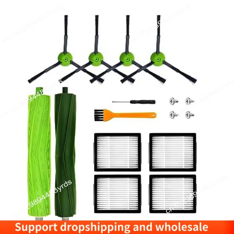 AA86 Multi-Surface Rubber Brushes For Irobot Roomba I3 I3+ I4 I6 I6+ I7 I7+ I8 I8+/Plus E5 E6 E7 J7 I,E &J Series Vacuum Cleaner
AA86 Multi-Surface Rubber Brushes For Irobot Roomba I3 I3+ I4 I6 I6+ I7 I7+ I8 I8+/Plus E5 E6 E7 J7 I,E &J Series Vacuum Cleaner