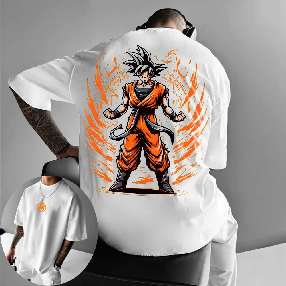 Мужская и женская футболка Dragon Ball Son Goku, брендовая удобная футболка в стиле аниме, лето-весна, одежда для родителей и детей с короткими рукавами для мальчиков
Мужская и женская футболка Dragon Ball Son Goku, брендовая удобная футболка в стиле аниме, лето-весна, одежда для родителей и детей с короткими рукавами для мальчиков