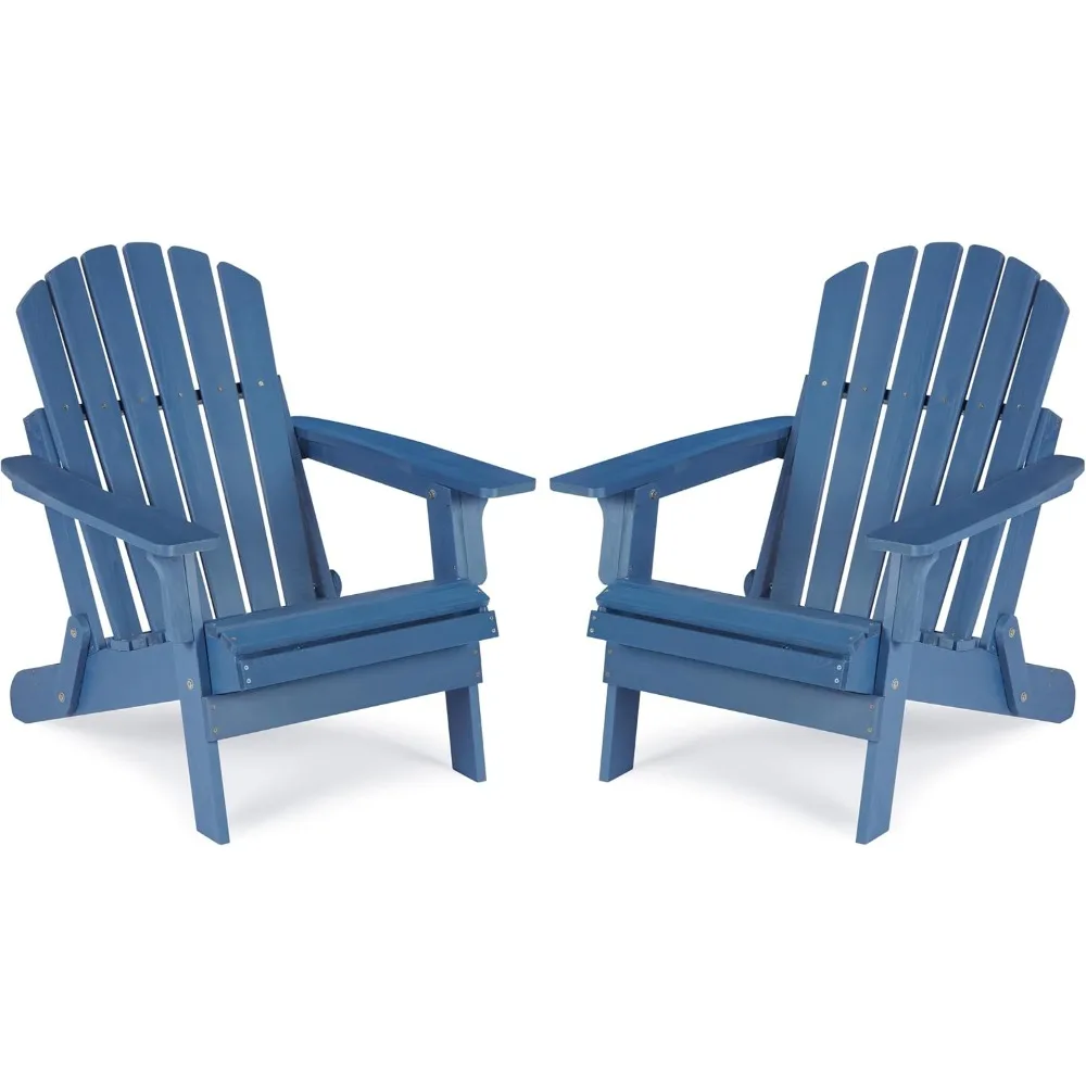 Set of 2 Outdoor Wooden Adirondack Chair with Pre-Assembled BackRest & SeatBoard, Patio Chair for Garden Backyard Lawn
Set of 2 Outdoor Wooden Adirondack Chair with Pre-Assembled BackRest & SeatBoard, Patio Chair for Garden Backyard Lawn