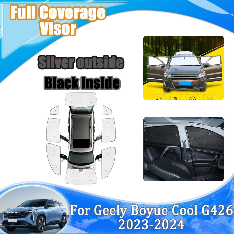 Car Sunshades For Geely Boyue Cool Accessories Galaxy Cityray G426 2023 2024 Custom-Fit Automotive Sunshade Heat Shield Tools
Car Sunshades For Geely Boyue Cool Accessories Galaxy Cityray G426 2023 2024 Custom-Fit Automotive Sunshade Heat Shield Tools