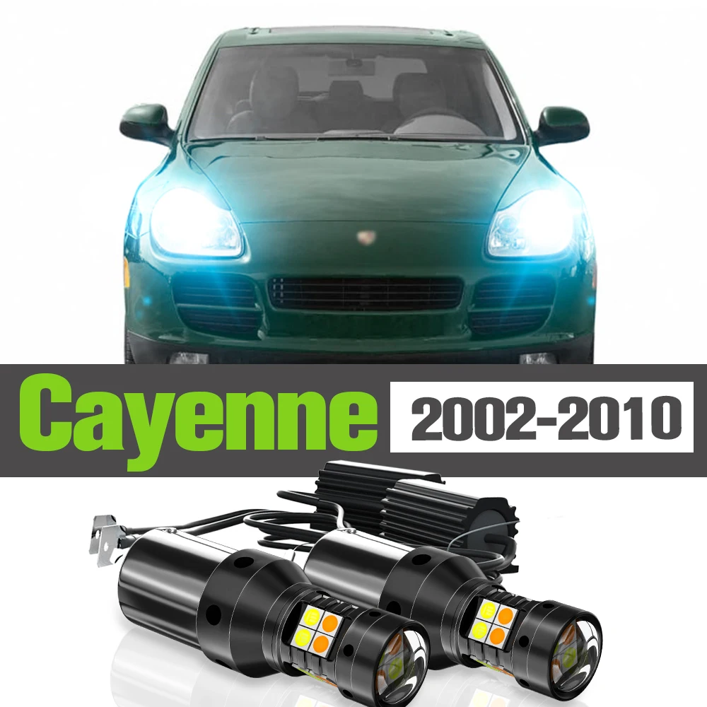 2x LED Dual Mode Turn Signal+Daytime Running Light DRL Accessories Lamp For Porsche Cayenne 9PA 2002-2010 2004 2005 2006 2007
2x LED Dual Mode Turn Signal+Daytime Running Light DRL Accessories Lamp For Porsche Cayenne 9PA 2002-2010 2004 2005 2006 2007