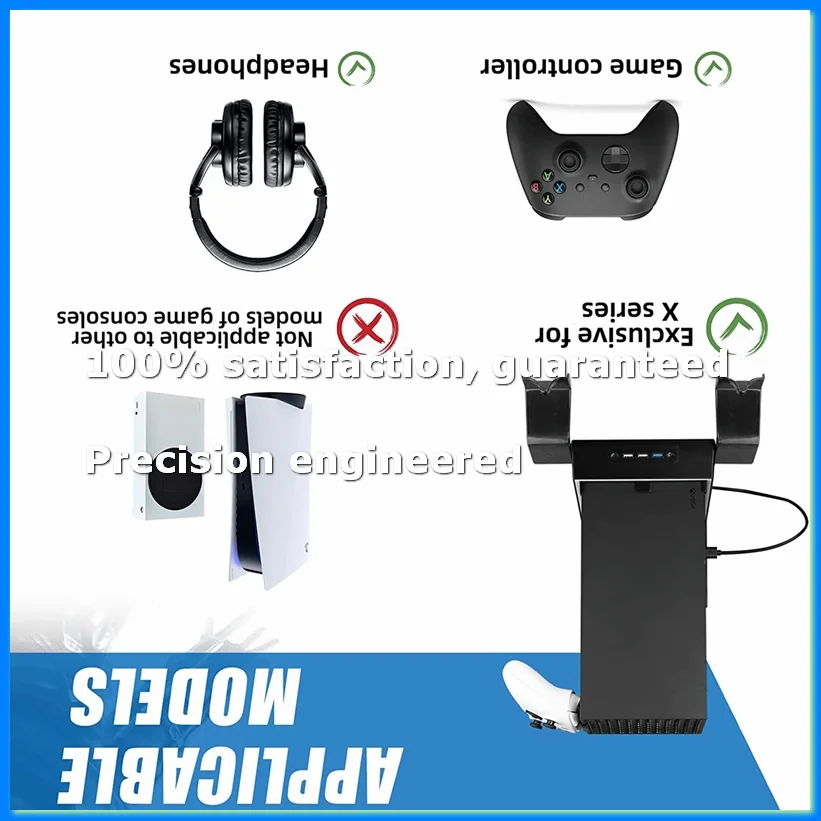Wall Mount for with Cooling Fan and 3 USB Port Game Controller Holder Headphone Hanger Wall Shelf Bracket-A22U
Wall Mount for with Cooling Fan and 3 USB Port Game Controller Holder Headphone Hanger Wall Shelf Bracket-A22U
