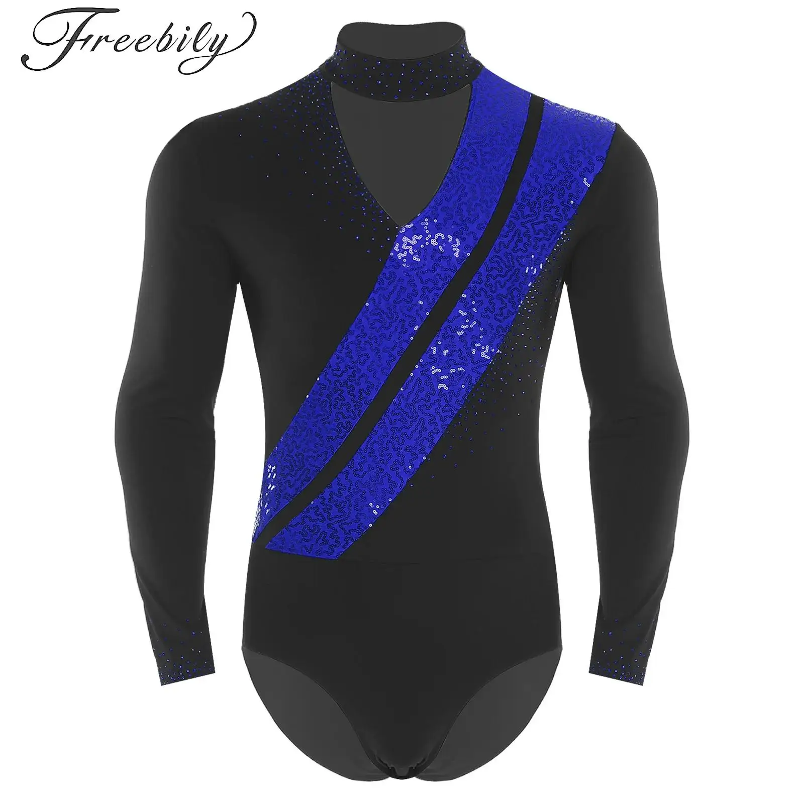 Mens Gymnastics Figure Skating Latin Jazz Dance Leotard Shirt Bodysuit Top Glittery Rhinestones Ballroom Performance Costume
Mens Gymnastics Figure Skating Latin Jazz Dance Leotard Shirt Bodysuit Top Glittery Rhinestones Ballroom Performance Costume