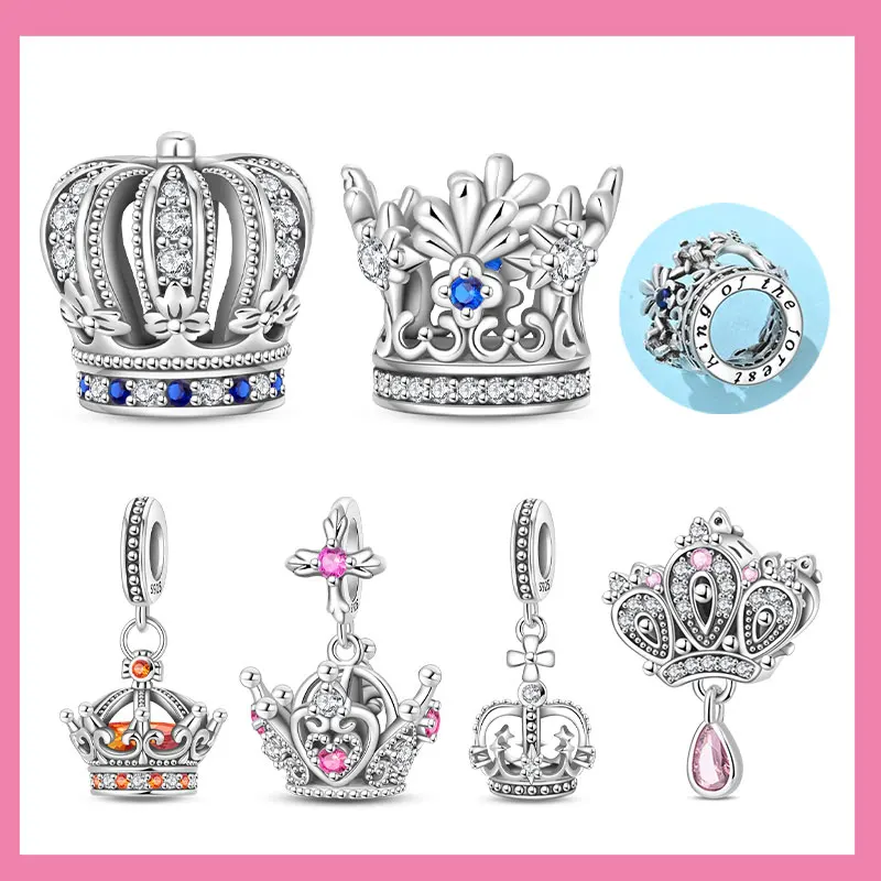 925 Sterling Silver Royal Crown Charm Beads Fit Original Bracelets Bag Keychain Charms Beads Pendant Diy Women Jewelry Gift
925 Sterling Silver Royal Crown Charm Beads Fit Original Bracelets Bag Keychain Charms Beads Pendant Diy Women Jewelry Gift