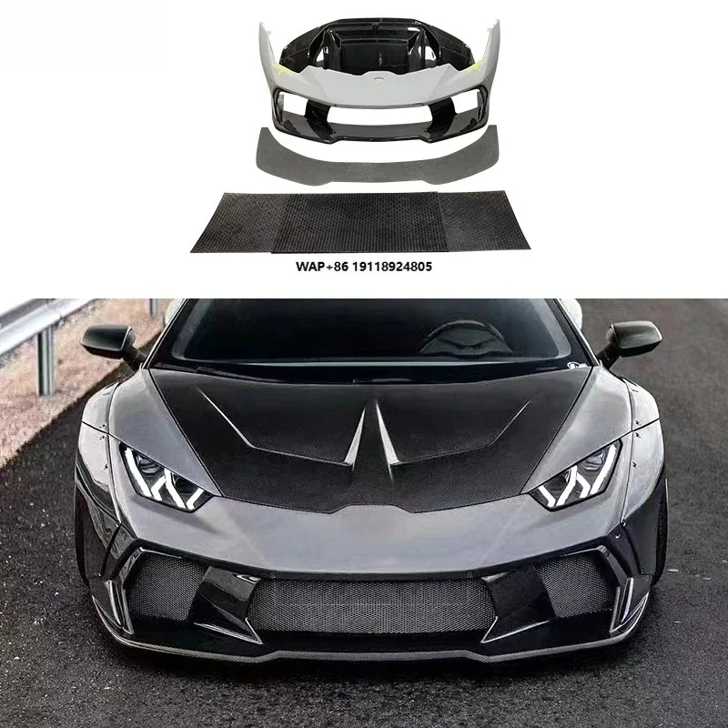 High Quality Fast Delivery Whole Sale Price Dry Carbon Fiber Vors Front Bumper Body Kits for Huracan LP580 610
High Quality Fast Delivery Whole Sale Price Dry Carbon Fiber Vors Front Bumper Body Kits for Huracan LP580 610