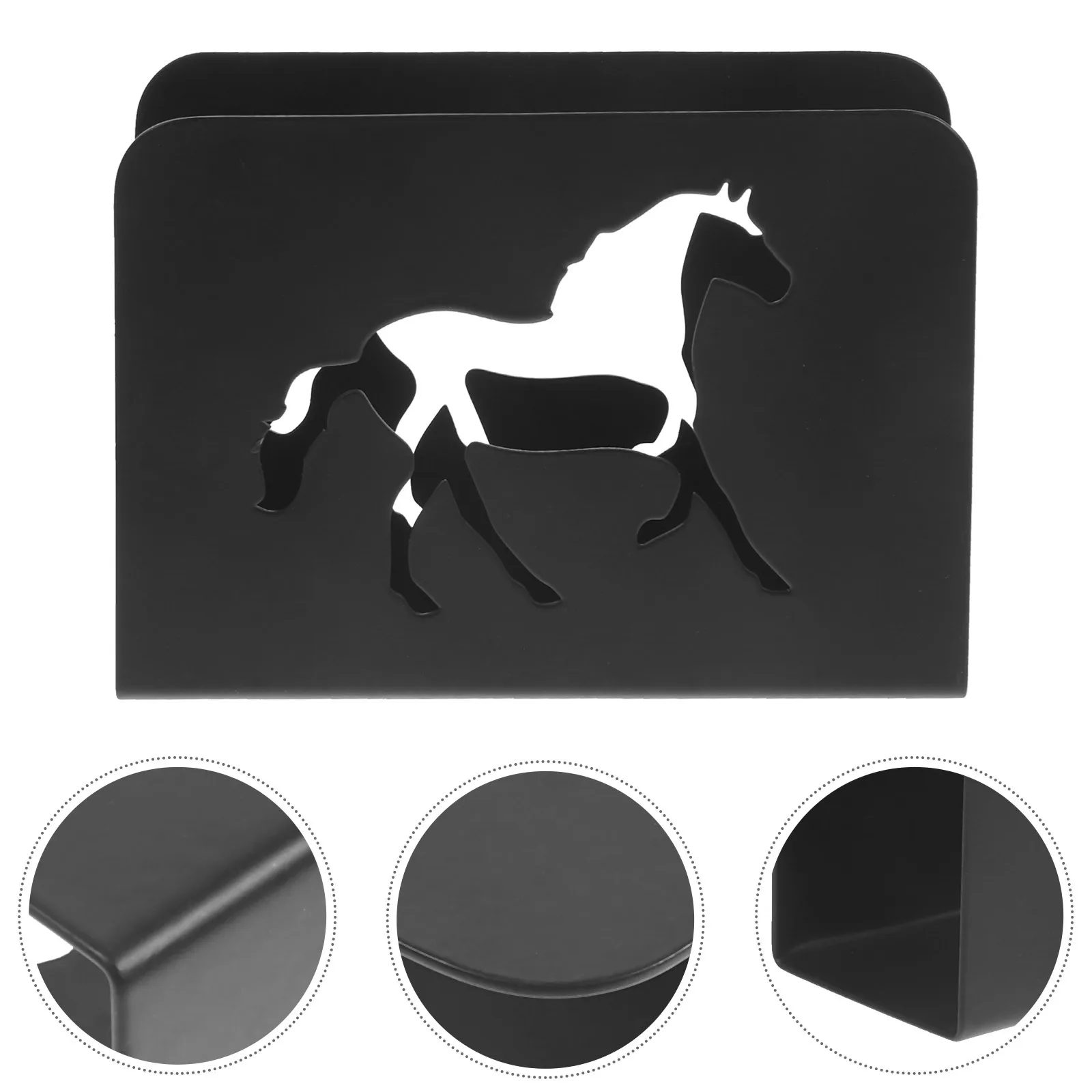 Creative Horse Napkin Holder Stand Iron Organizer for Indoor Outdoor Dining Wedding Reception Napkin Holder Tissue Stand
Creative Horse Napkin Holder Stand Iron Organizer for Indoor Outdoor Dining Wedding Reception Napkin Holder Tissue Stand