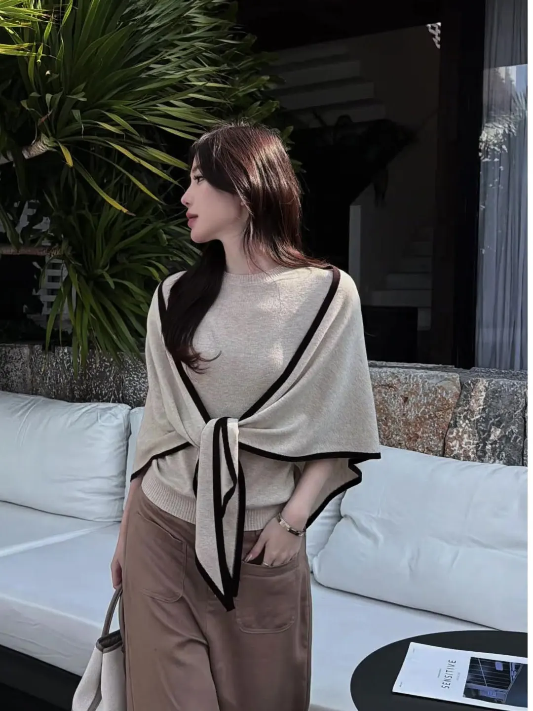 Summer Fashion Women's Knitted Top And Shawl Short Sleeve Two-Piece Set Regular Fit Pure Color Casual Wear Spring 2026
Summer Fashion Women's Knitted Top And Shawl Short Sleeve Two-Piece Set Regular Fit Pure Color Casual Wear Spring 2026
