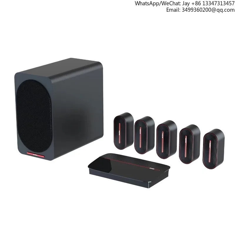 Новое поступление, система умного домашнего кинотеатра 5,1 7,1, многофункциональная звуковая панель, динамики с проекторами
Новое поступление, система умного домашнего кинотеатра 5,1 7,1, многофункциональная звуковая панель, динамики с проекторами