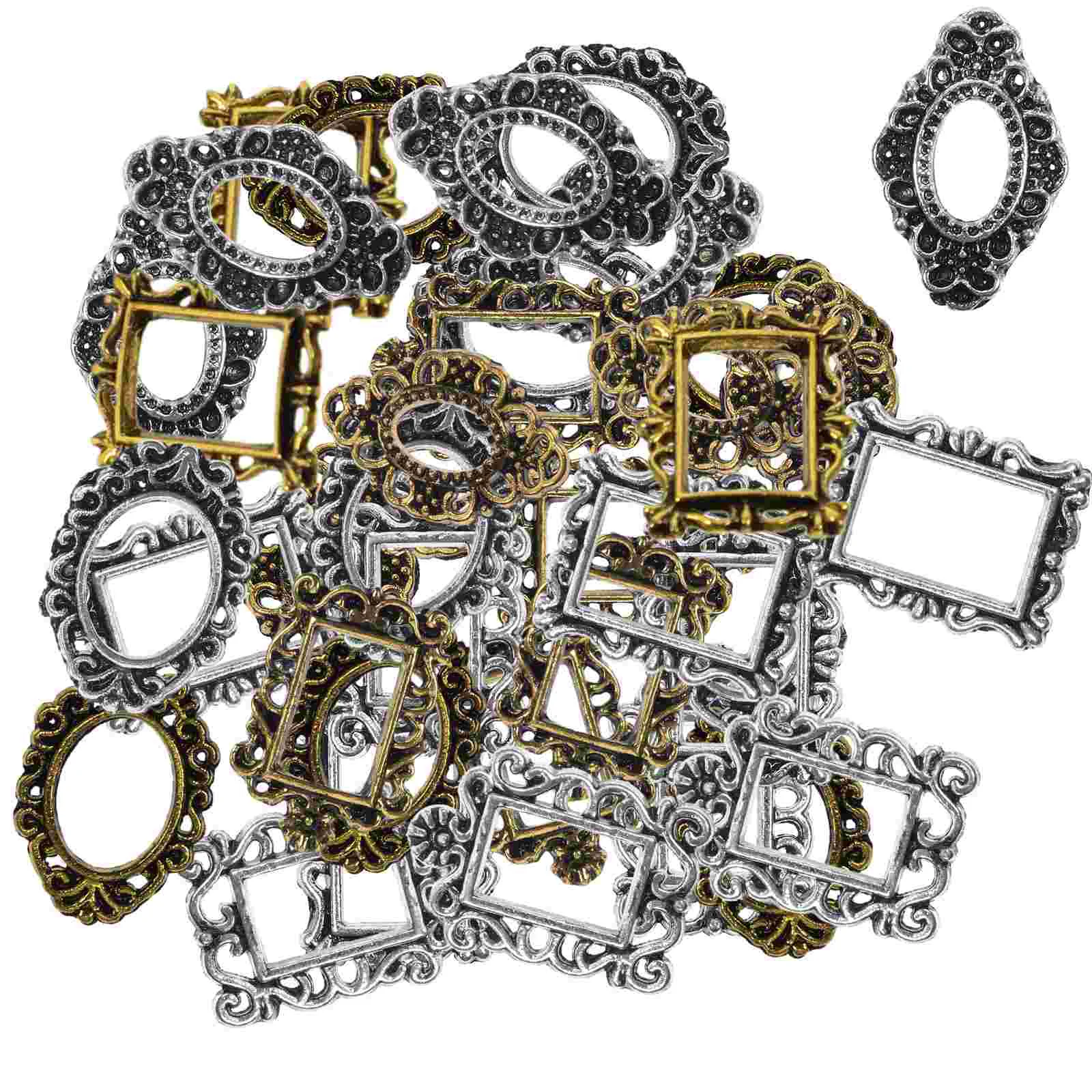 40 Pcs Nail Photo Frame Mini Picture Frames for Nails Vintage Landscape Three-dimensional
40 Pcs Nail Photo Frame Mini Picture Frames for Nails Vintage Landscape Three-dimensional