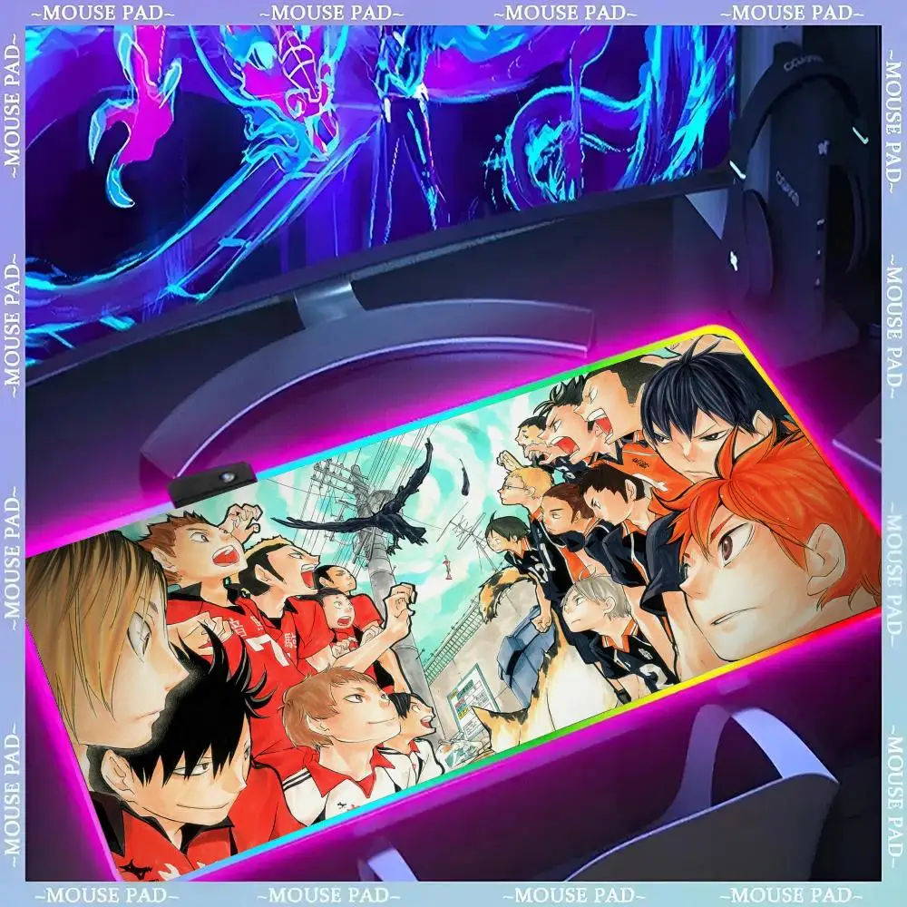 Anime H-haikyuu Shoyo Hinata Mouse Pad Gamer Luminescence Led Mouse Pad Gaming Table Rgb Deskmat Keyboard Pc Mousepad
Anime H-haikyuu Shoyo Hinata Mouse Pad Gamer Luminescence Led Mouse Pad Gaming Table Rgb Deskmat Keyboard Pc Mousepad