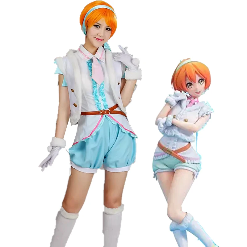 Custom Made Lovelive Snow Halation Rin Hoshizora Cosplay Costume Uniform Halloween Suits Carnival Clothes Anime Outfits Big Size
Custom Made Lovelive Snow Halation Rin Hoshizora Cosplay Costume Uniform Halloween Suits Carnival Clothes Anime Outfits Big Size