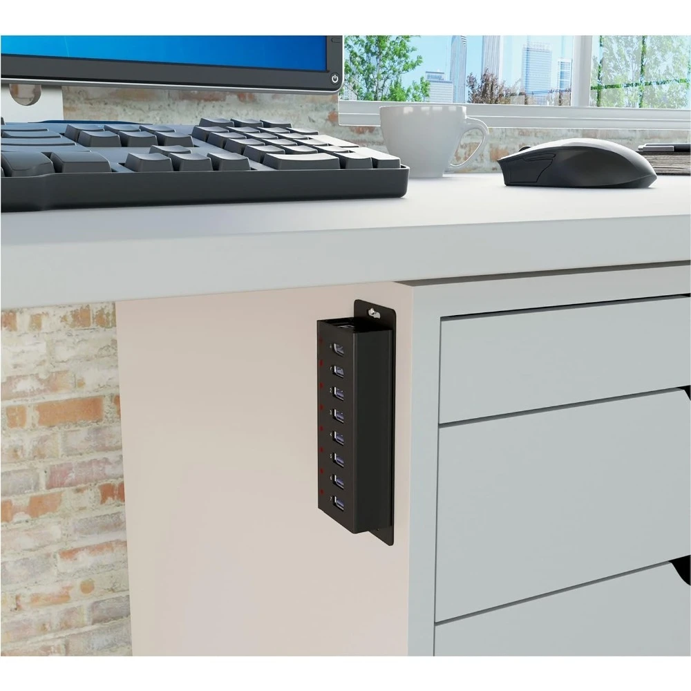 US Shipping Hot New 7 Port USB 3.0 Hub 5Gbps Metal Desktop Wall Mount Industrial
US Shipping Hot New 7 Port USB 3.0 Hub 5Gbps Metal Desktop Wall Mount Industrial