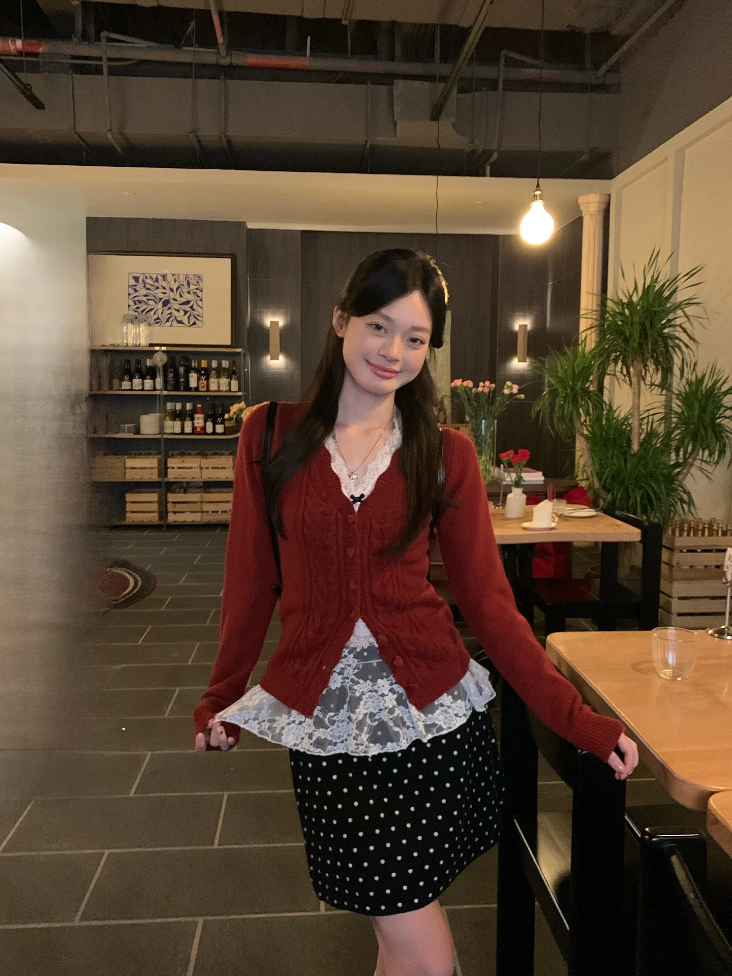 High Waist Knitted Polka Dot A-Line Skirt Women's Winter Faion Slimming ort Skirt Korean Sle Commute Ensemble
High Waist Knitted Polka Dot A-Line Skirt Women's Winter Faion Slimming ort Skirt Korean Sle Commute Ensemble